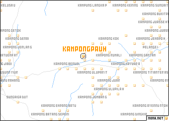 map of Kampong Pauh