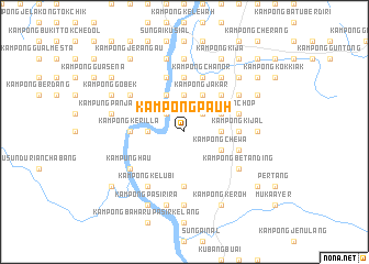 map of Kampong Pauh