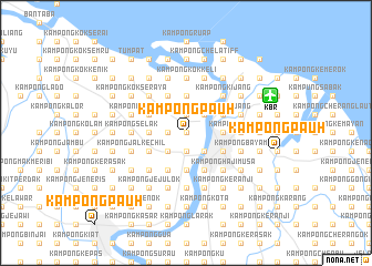 map of Kampong Pauh