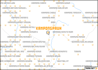 map of Kampong Pauh
