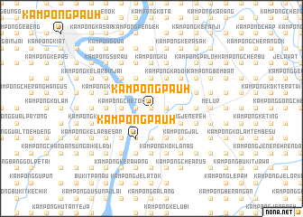 map of Kampong Pauh