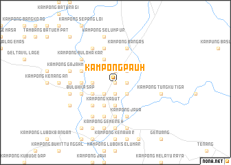 map of Kampong Pauh