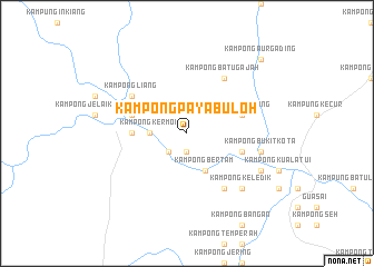 map of Kampong Paya Buloh
