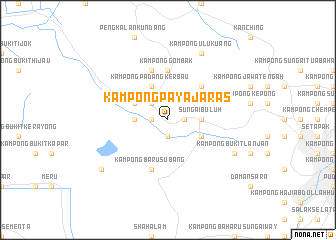 map of Kampong Paya Jaras