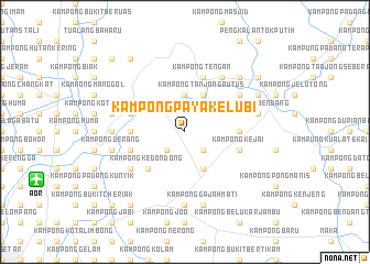 map of Kampong Paya Kelubi