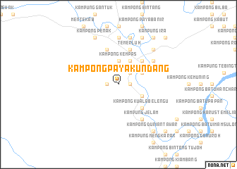 map of Kampong Paya Kundang