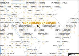 map of Kampong Paya Mak Isun