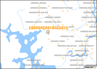 map of Kampong Payang Kayu