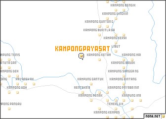 map of Kampong Paya Sat