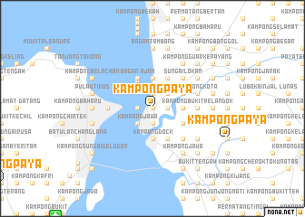 map of Kampong Paya