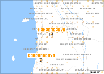 map of Kampong Paya