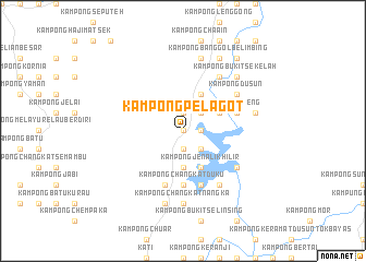 map of Kampong Pelagot