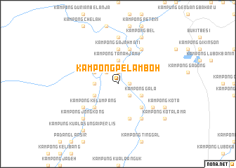 map of Kampong Pelamboh