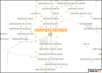 map of Kampong Penaga