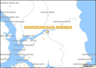 map of Kampong Pengkalan Ambun