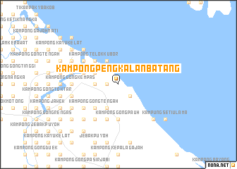 map of Kampong Pengkalan Batang