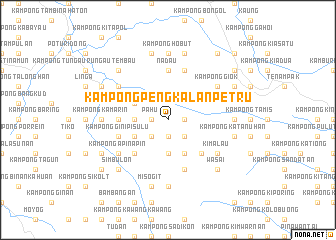 map of Kampong Pengkalan Petru