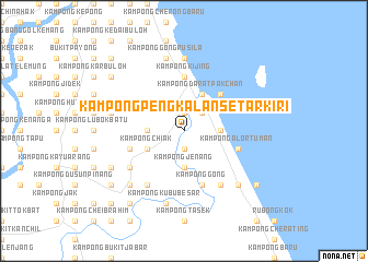 map of Kampong Pengkalan Setar Kiri