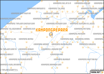 map of Kampong Pepara