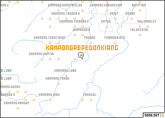 map of Kampong Pepedonkiang