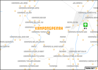 map of Kampong Perah