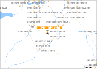 map of Kampong Pereh