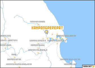 map of Kampong Perepat