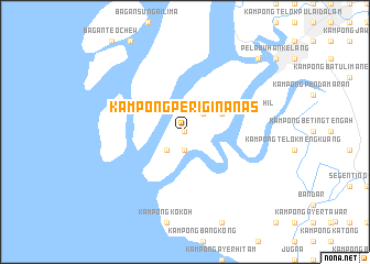 map of Kampong Perigi Nanas