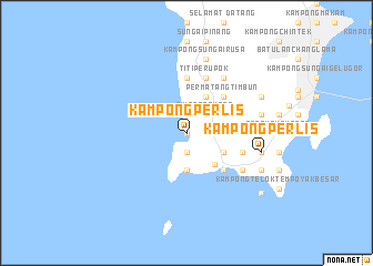 map of Kampong Perlis