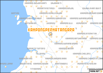map of Kampong Permatang Ara
