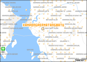 map of Kampong Permatang Batu