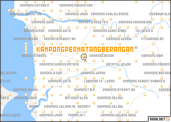 map of Kampong Permatang Berangan