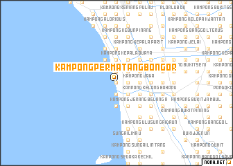 map of Kampong Permatang Bongor