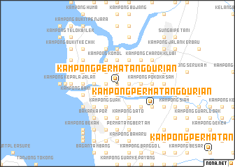 map of Kampong Permatang Durian