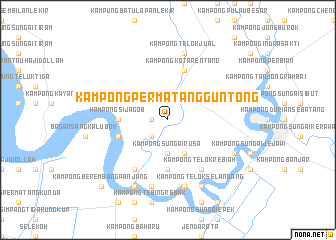 map of Kampong Permatang Guntong