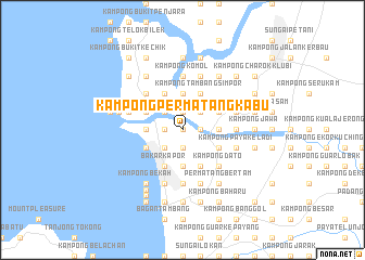 map of Kampong Permatang Kabu