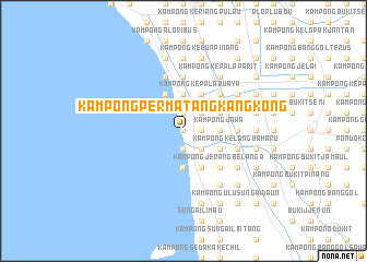 map of Kampong Permatang Kangkong