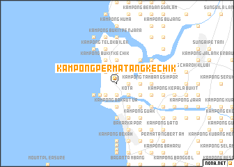 map of Kampong Permatang Kechik