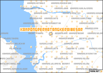 map of Kampong Permatang Kerai Besar