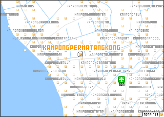 map of Kampong Permatang Kong