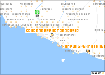 map of Kampong Permatang Pasir