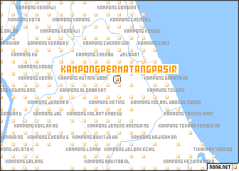 map of Kampong Permatang Pasir
