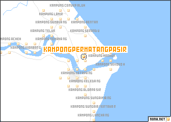 map of Kampong Permatang Pasir
