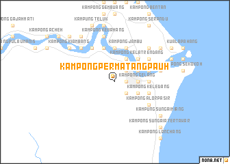 map of Kampong Permatang Pauh