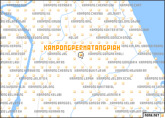 map of Kampong Permatang Piah