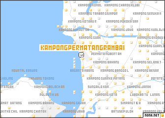 map of Kampong Permatang Rambai