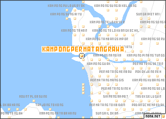 map of Kampong Permatang Rawa