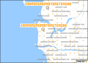 map of Kampong Permatang Tengah