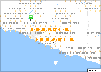 map of Kampong Permatang