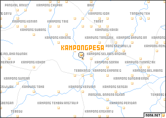 map of Kampong Pesa